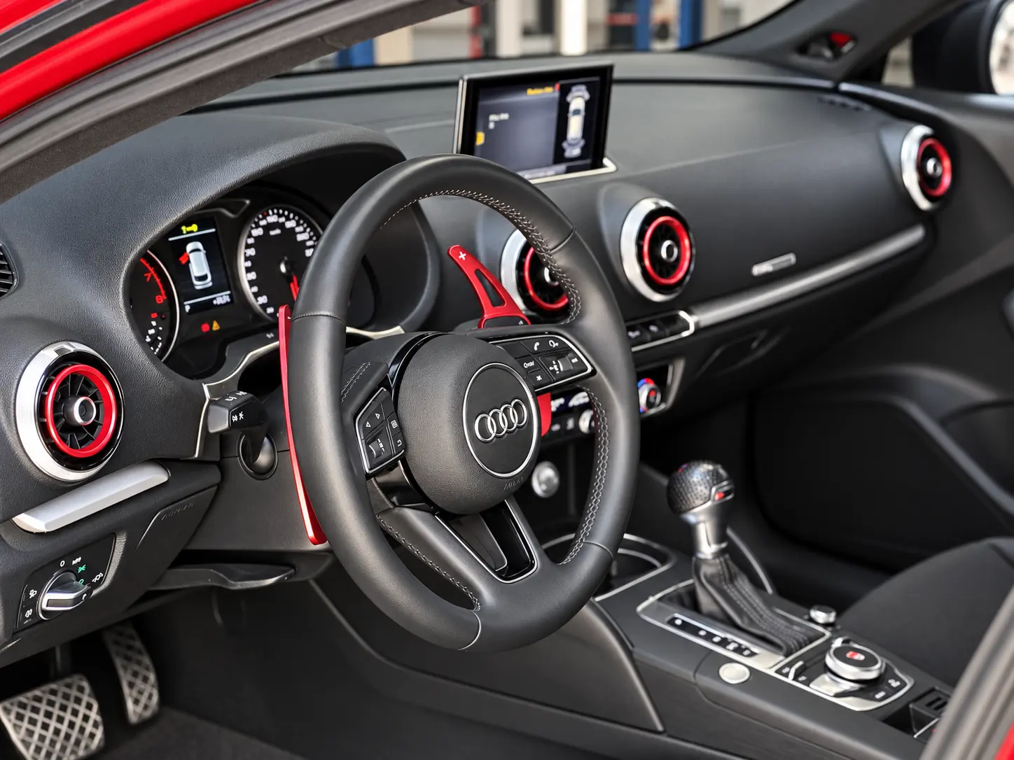 Audi A3 deri direksiyon ve kokpit